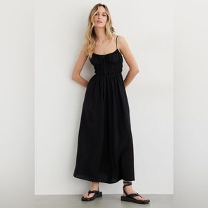 Dynamite Liza Linen Maxi Dress